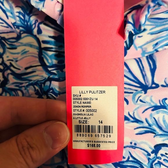 Lilly Pulitzer romper/dress brand new with tags - Picture 4 of 4